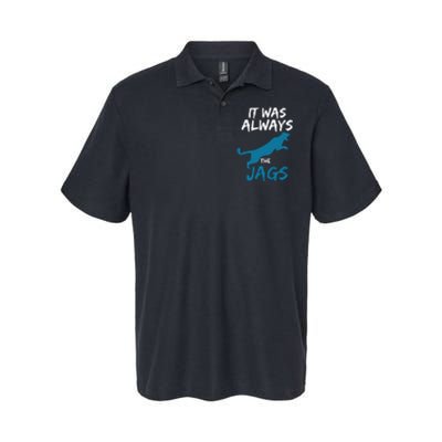 It Was Always The Jaguars Jags Softstyle Adult Sport Polo