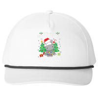 I Want A Hippopotamus For Christmas Cute Gift Xmas Costume Snapback Five-Panel Rope Hat