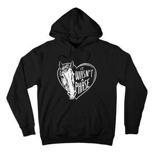 It WasnT A Phase Heart Horse Cute Gift Tall Hoodie