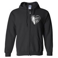 It WasnT A Phase Heart Horse Cute Gift Full Zip Hoodie