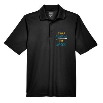 It Was Always The Jaguars Jags Men's Origin Performance Pique Polo