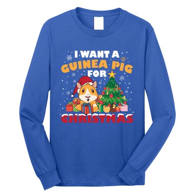 I Want A Guinea Pig For Christmas Gift Long Sleeve Shirt