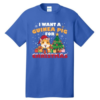 I Want A Guinea Pig For Christmas Gift Tall T-Shirt