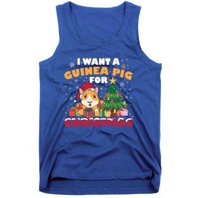 I Want A Guinea Pig For Christmas Gift Tank Top