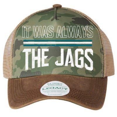 It Was Always The Jags Stripes Legacy Tie Dye Trucker Hat