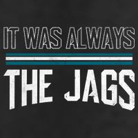It Was Always The Jags Stripes 7 Panel Mesh Trucker Snapback Hat