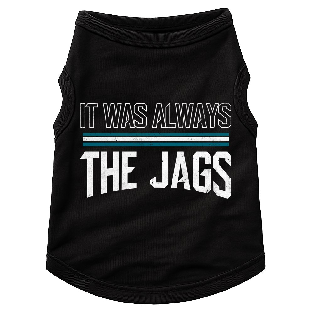It Was Always The Jags Stripes Doggie Tank
