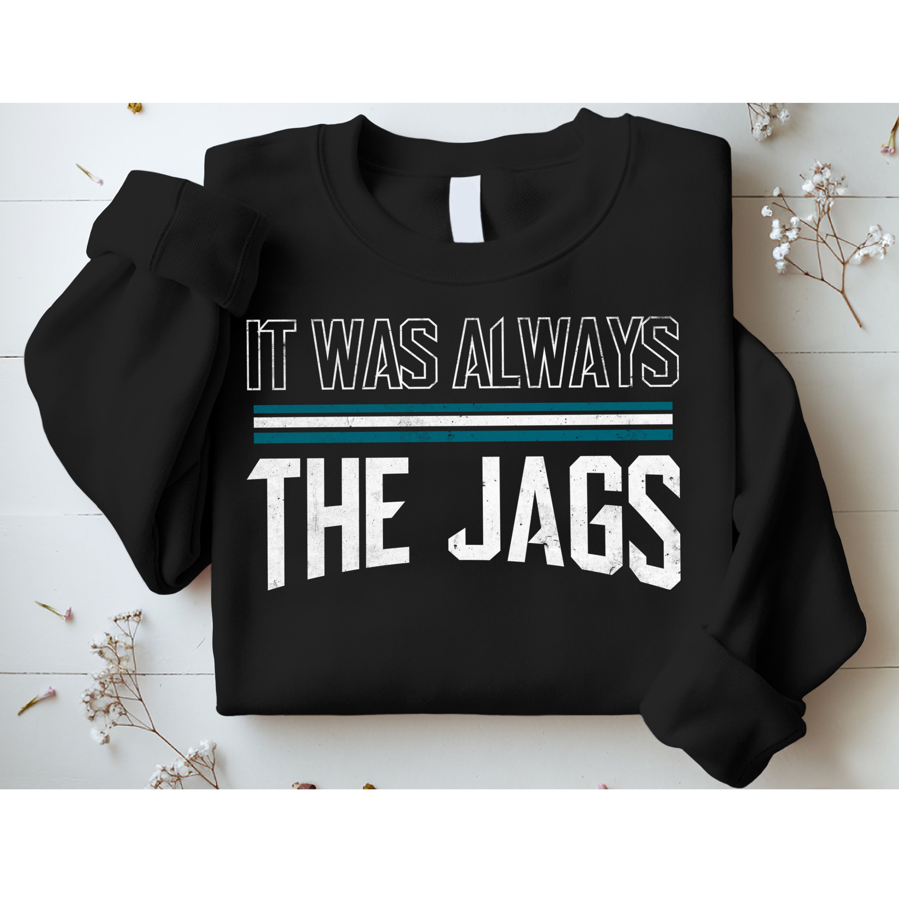 It Was Always The Jags Stripes Sweatshirt
