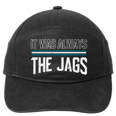 It Was Always The Jags Stripes 7-Panel Snapback Hat