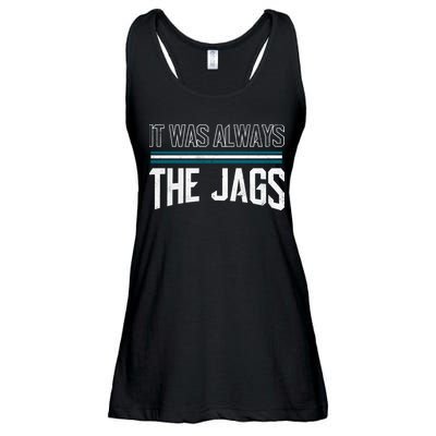 It Was Always The Jags Stripes Ladies Essential Flowy Tank