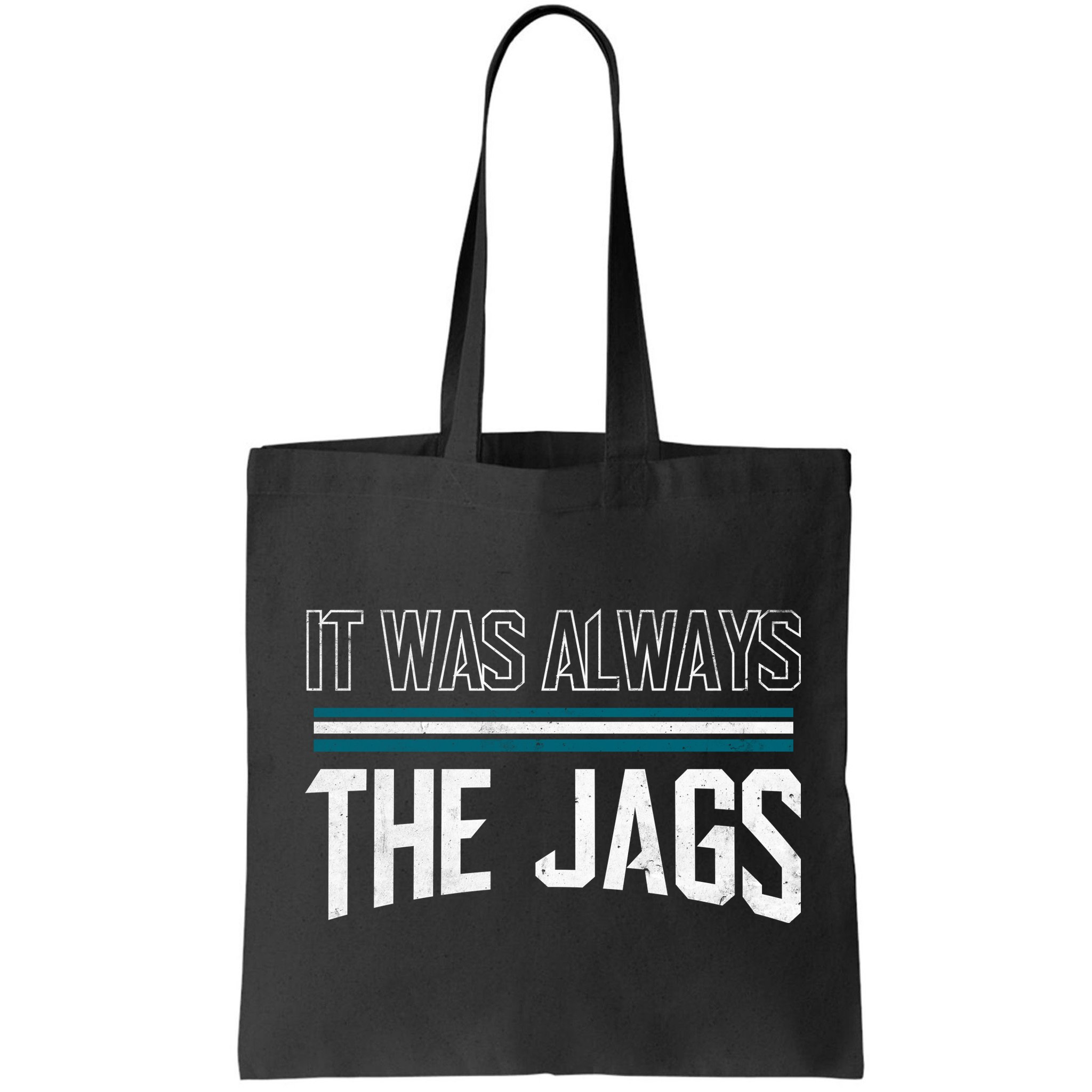 It Was Always The Jags Stripes Bag