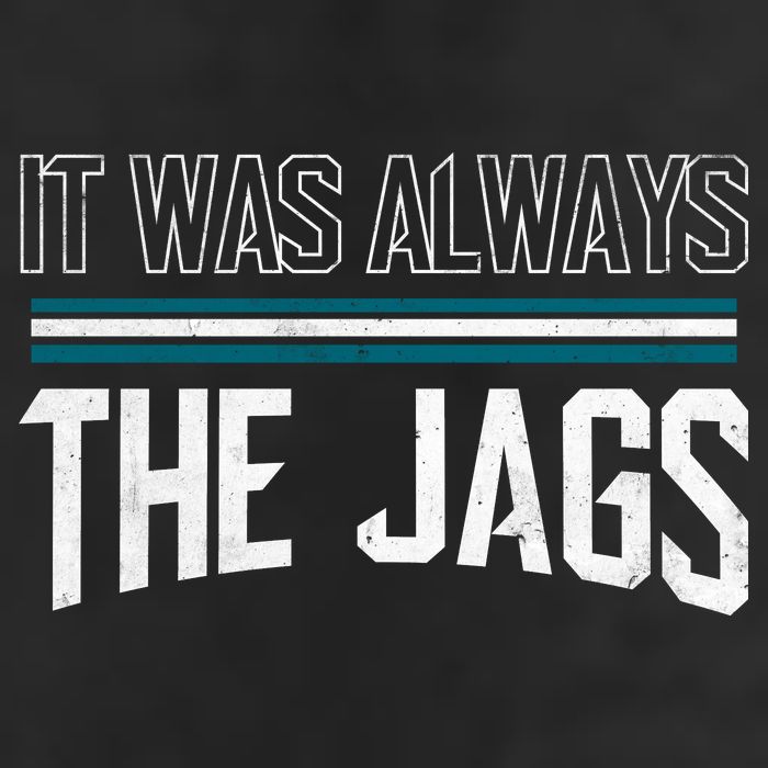 It Was Always The Jags Stripes Golf Towel