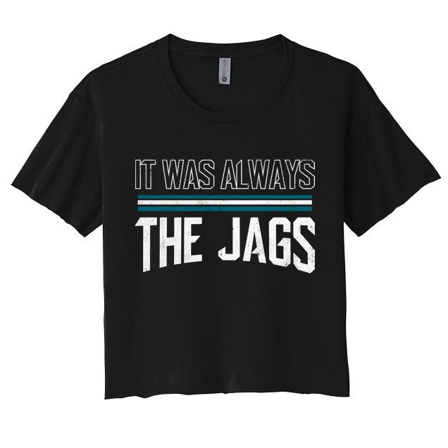 It Was Always The Jags Stripes Crop Top