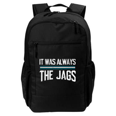 It Was Always The Jags Vintage Stripes Backpack