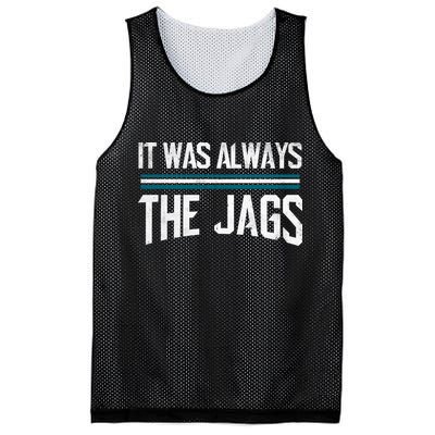 It Was Always The Jags Vintage Stripes Mesh Reversible Basketball Jersey Tank