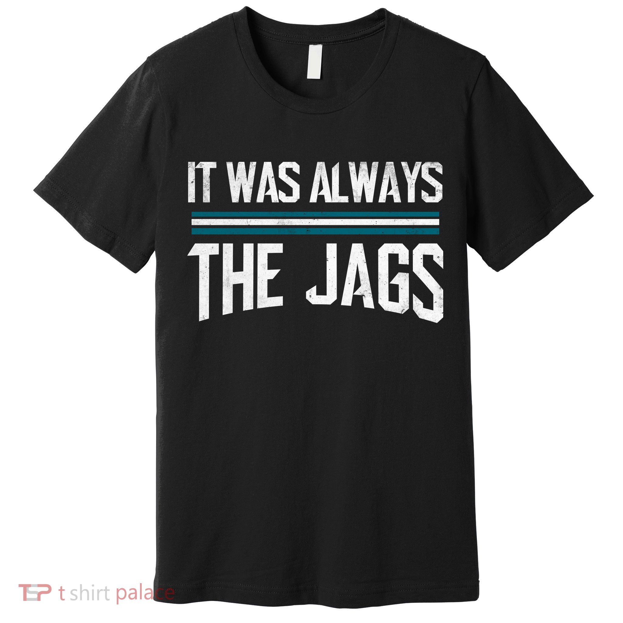 It Was Always The Jags Vintage Stripes Premium T-Shirt