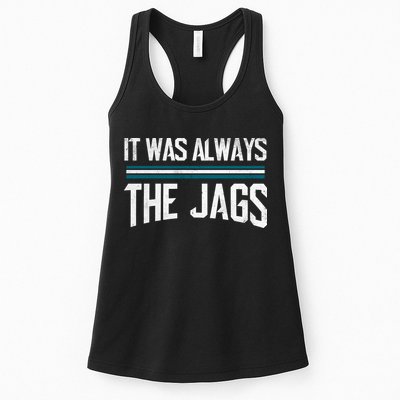 It Was Always The Jags Vintage Stripes Womens Tank Top