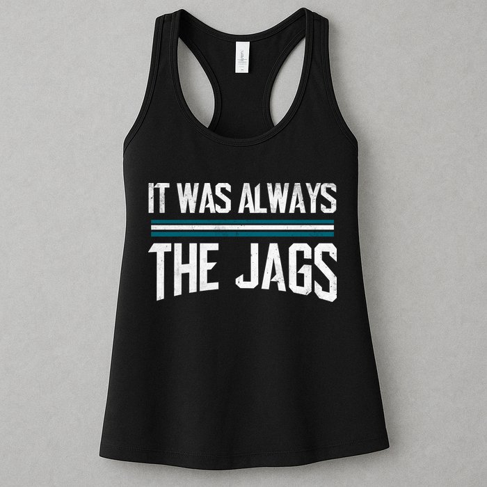 It Was Always The Jags Vintage Stripes Womens Tank Top