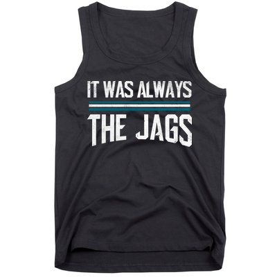 It Was Always The Jags Vintage Stripes Tank Top