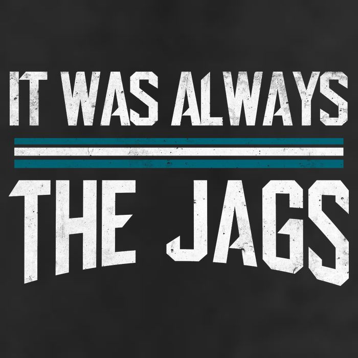 It Was Always The Jags Vintage Stripes Golf Towel