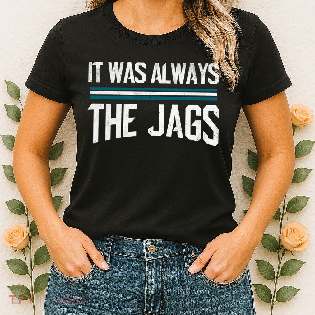 It Was Always The Jags Vintage Stripes Womens T-Shirt