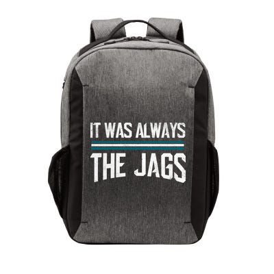 It Was Always The Jags Vintage Stripes Vector Backpack