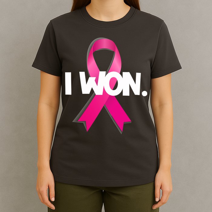 I Won Breast Cancer Awareness Survivor T-Shirt