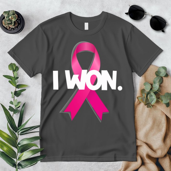 I Won Breast Cancer Awareness Survivor Premium T-Shirt