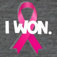 I Won Breast Cancer Awareness Survivor Premium T-Shirt