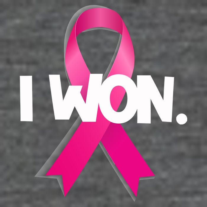 I Won Breast Cancer Awareness Survivor Premium T-Shirt