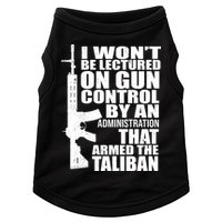 I Won't Be Lectured On Gun Control By An Administration Doggie Tank
