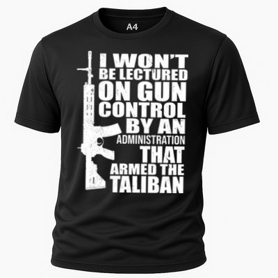 I Won't Be Lectured On Gun Control By An Administration Cooling Performance Crew T-Shirt