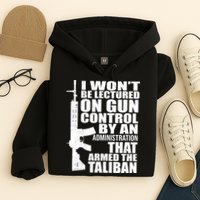 I Won't Be Lectured On Gun Control By An Administration Hoodie