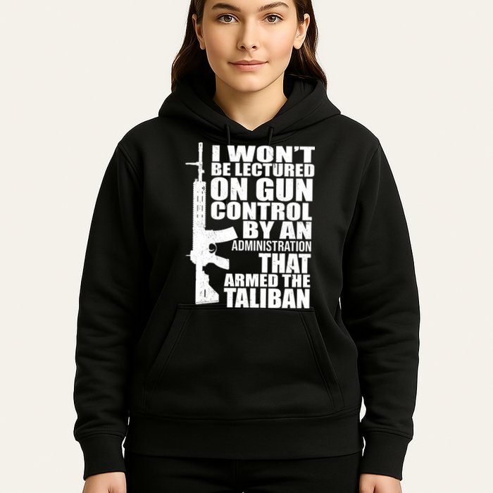 I Won't Be Lectured On Gun Control By An Administration Hoodie