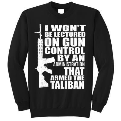 I Won't Be Lectured On Gun Control By An Administration Sweatshirt