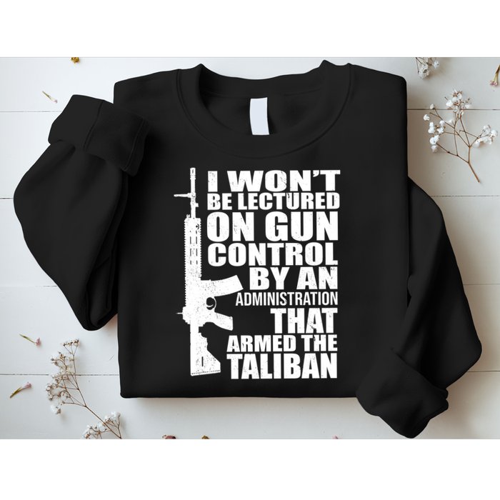 I Won't Be Lectured On Gun Control By An Administration Sweatshirt