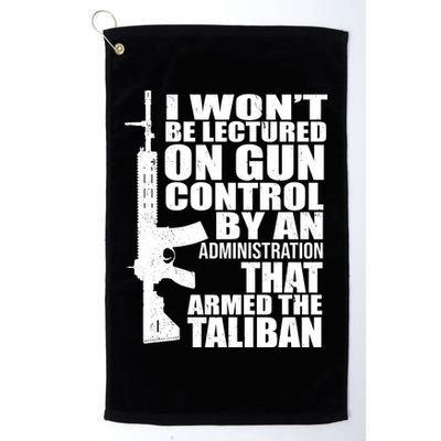 I Won't Be Lectured On Gun Control By An Administration Golf Towel