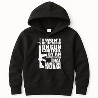 I Won't Be Lectured On Gun Control By An Administration Kids Hoodie