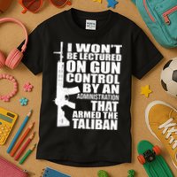 I Won't Be Lectured On Gun Control By An Administration Kids T-Shirt