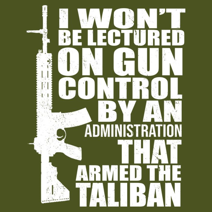 I Won't Be Lectured On Gun Control By An Administration T-Shirt