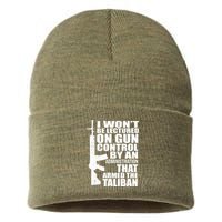 I Won't Be Lectured On Gun Control By An Administration Sustainable Knit Beanie