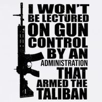 I Won't Be Lectured On Gun Control By An Administration Garment-Dyed Sweatshirt