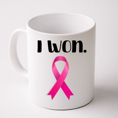 I Won Breast Cancer Awareness Strong Mug