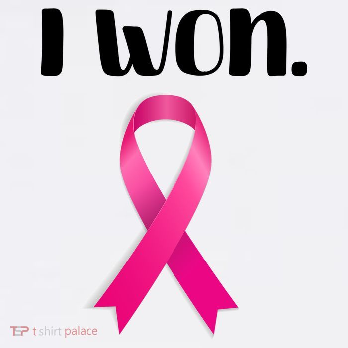 I Won Breast Cancer Awareness Strong Flatbill Hat