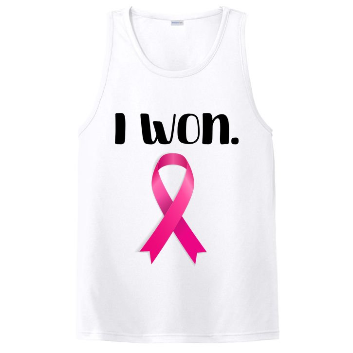 I Won Breast Cancer Awareness Strong PosiCharge Competitor Tank