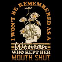 I Wont Be Remembered As A Woman Who Kept Her Mouth Shut Impact Tech Backpack