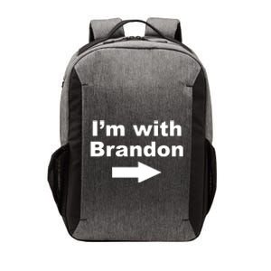 I'm With Brandon FJB Funny Anti Biden Chant Meme Vector Backpack