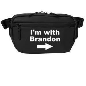 I'm With Brandon FJB Funny Anti Biden Chant Meme Crossbody Pack