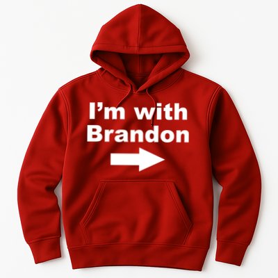 I'm With Brandon FJB Funny Anti Biden Chant Meme Hoodie