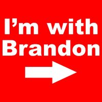 I'm With Brandon FJB Funny Anti Biden Chant Meme Apron